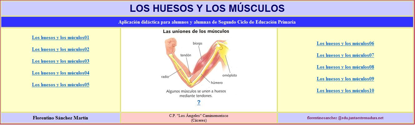 Huesos y músculos | Recurso educativo 34600