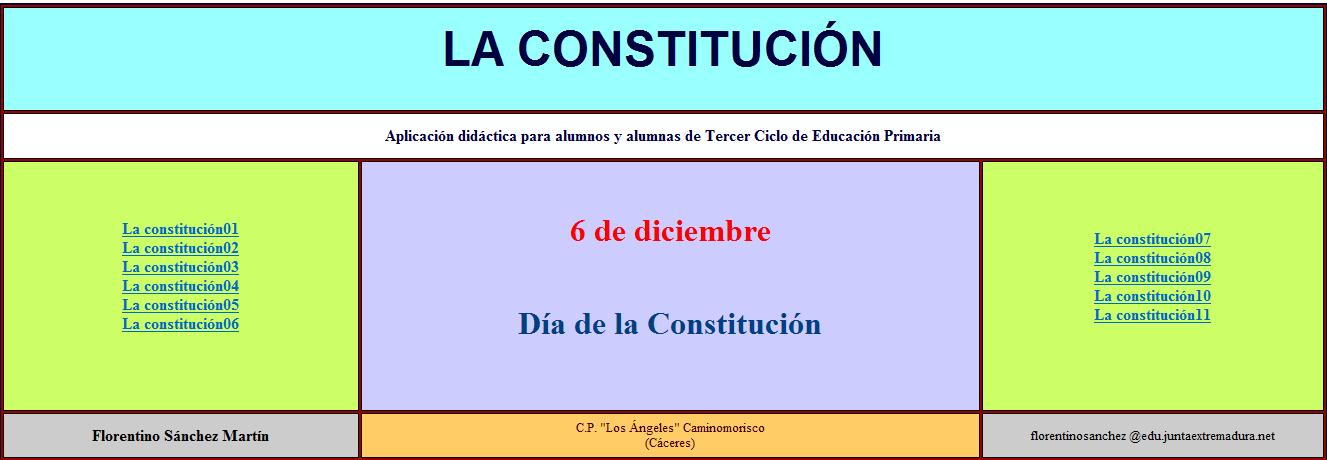 La Constitución | Recurso educativo 34783