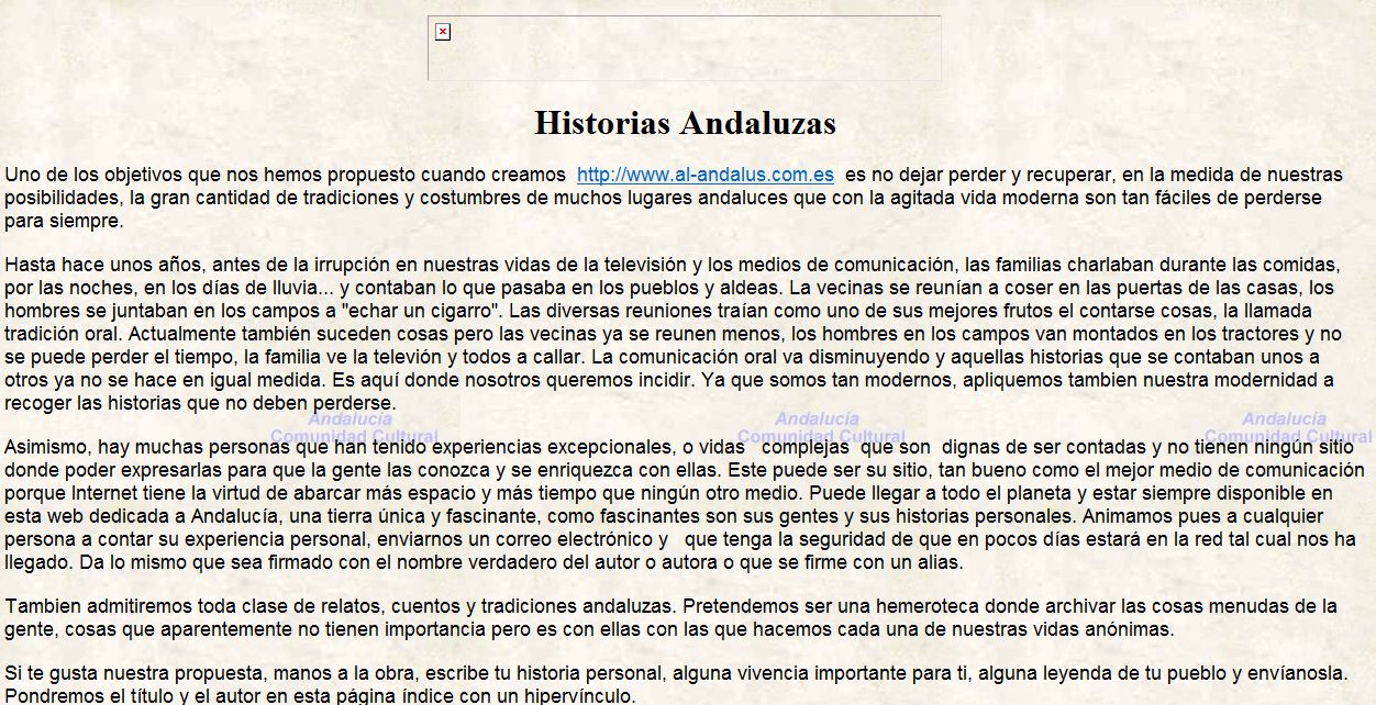 Historias y leyendas andaluzas | Recurso educativo 35679