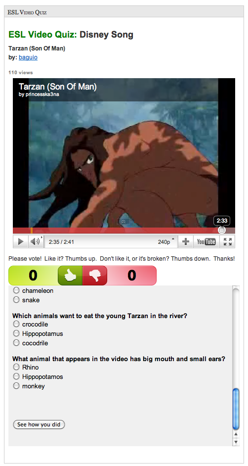 Video: Tarzan, son of man | Recurso educativo 38100