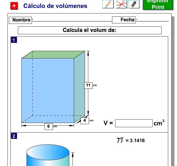 Càlcul de volums | Recurso educativo 38487