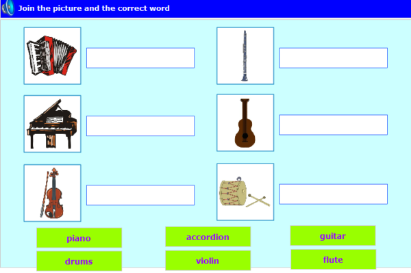 Musical instruments | Recurso educativo 39031