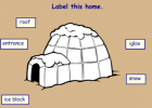 Labelling a house | Recurso educativo 46754