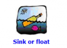 Sink or float | Recurso educativo 48258