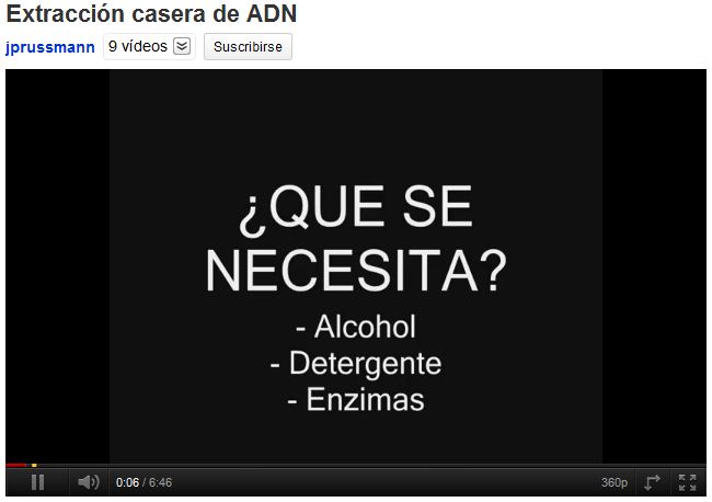 Extracció casolana d'ADN | Recurso educativo 49088