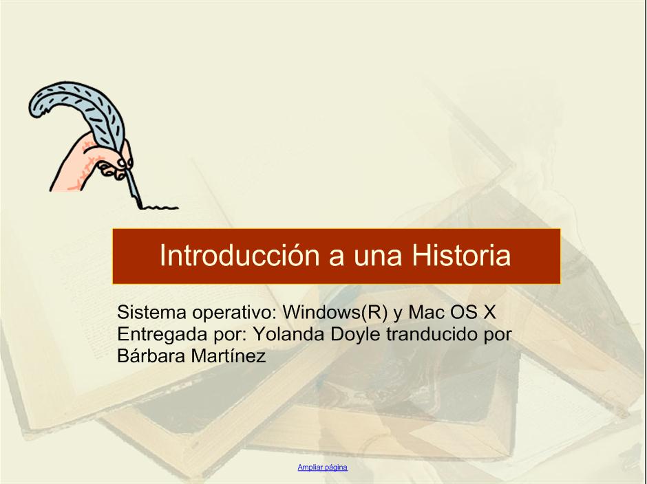 Introducción a una Historia | Recurso educativo 50733