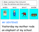Sentence maker | Recurso educativo 54284