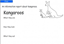 Let's write about kangaroos | Recurso educativo 54289
