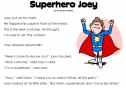 Superhero Joey | Recurso educativo 12825