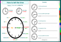 Interactive Book: Time and Daily Routines | Recurso educativo 22043