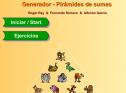 Pirámides de sumas | Recurso educativo 3380