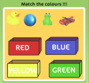 Match the colours | Recurso educativo 63314
