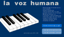 La voz humana | Recurso educativo 68355