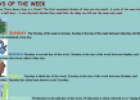 Days of the week | Recurso educativo 68714
