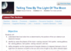 Telling time by the light of the moon | Recurso educativo 69317