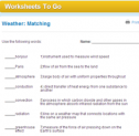 Weather: Matching | Recurso educativo 69957