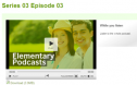Elementary podcasts: Series 03 Episode 03 | Recurso educativo 77108
