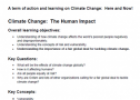 Climate change: The human impact | Recurso educativo 77501