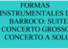 Formas instrumentales del Barroco | Recurso educativo 79137