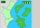 Mapa interactivo de la Comunidad Valenciana | Recurso educativo 84023