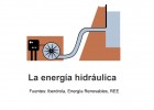 Energía hidráulica | Recurso educativo 41537