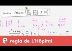 Límites: regla de L'Hôpital | Recurso educativo 109628