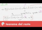 Teorema del Resto | Recurso educativo 110045
