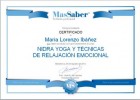 Curso de Nidra yoga y otras técnicas de relajación y liberación emocional | Recurso educativo 114149