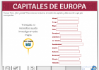 Capitales de Europa | Recurso educativo 676916