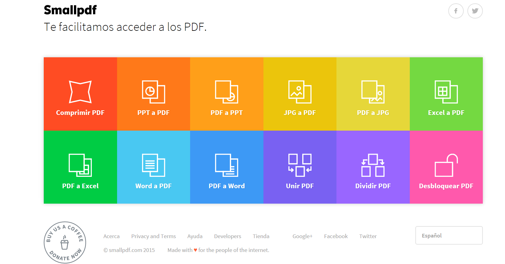 Smallpdf Una Solución Gratuita para tus problemas con los PDF