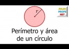 Perímetro y área de un círculo | Recurso educativo 747974