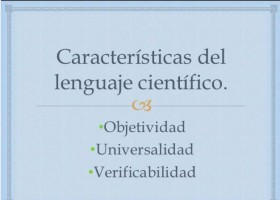 Características del lenguaje científico | Recurso educativo 754609