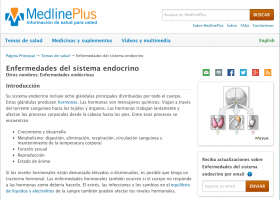 Enfermedades del sistema endocrino | Recurso educativo 759254