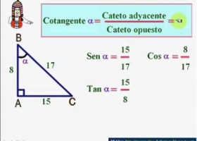 RAZONES TRIGONOMÉTRICAS DE UN ÁNGULO AGUDO | Recurso educativo 762338