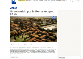 Visita virtual a la antigua Roma | Recurso educativo 766203