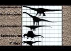 Comparació de la mida dels dinosaures | Recurso educativo 768644