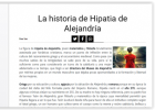 Hipatia de Alejandría | Recurso educativo 769601
