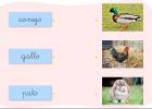 Vocabulario sobre los animales | Recurso educativo 769827
