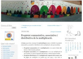 Propietat commutativa, associativa i distributiva de la multiplicació. | Recurso educativo 774122