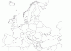Mapa mudo de Europa | Recurso educativo 777802