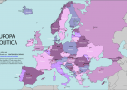 Mapa político de Europa | Recurso educativo 782486