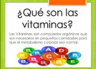 Cuadros sinópticos sobre vitaminas y su clasificación | Cuadro Comparativo | Recurso educativo 788571