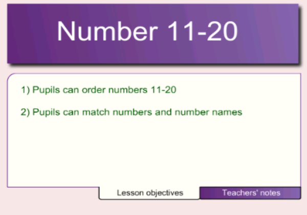 Numbers 11-20 | Recurso educativo 46946