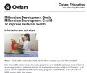 Ensure safe and healthy motherhood: Information and activities | Recurso educativo 78063