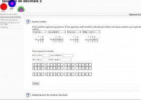 Operacions amb decimals | Recurso educativo 685016