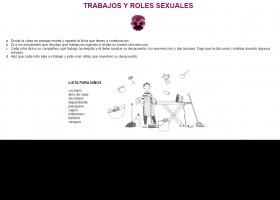 Trabajos y roles sexuales | Recurso educativo 725715