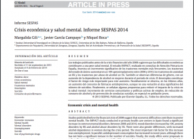 Crisi econòmica i salut mental | Recurso educativo 762136